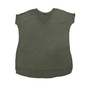 Brandy Melville Oversized V-Neck T-Shirt